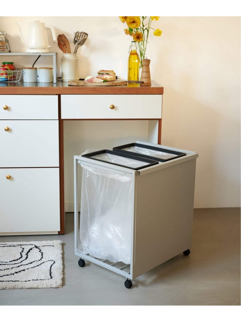 JOURNAL STANDARD FURNITURE 《取っておく》【tower/主柱】JSF別注 包みかくし篩いに掛ける砂ぼこり手押し車 45L 2篩いに掛ける ジャーナルスタンダードファニチャー 文房具 余分の物の文房具 薄墨色【此れから取っておく】*【貨物輸送無料】