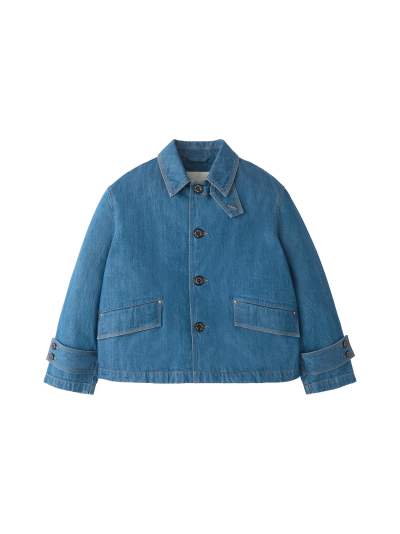 MACKINTOSH (M)【マッキントッシュ公式】HUMBIE SL DNM SHORT GTS マッキントッシュ ジャケット・アウター デニムジャケット ブルー【送料無料】