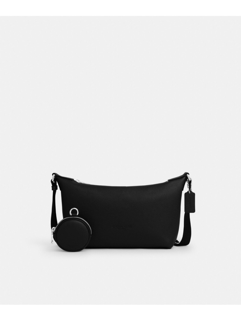 COACH OUTLET 【公式】スモール フィン クロスボディ バッグ・ポーチ コーチ アウトレット バッグ ショルダーバッグ ブラック【送料無料】| Fashion Men