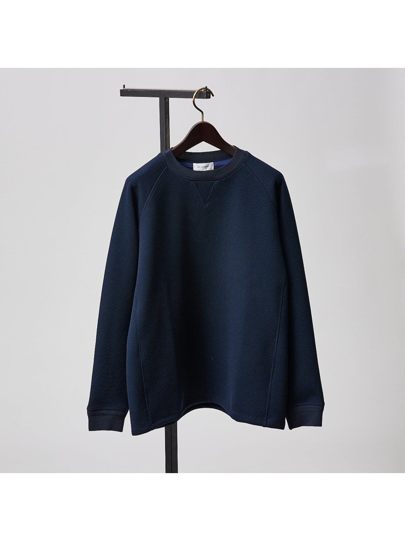 【SALE／40%OFF】ABAHOUSE LASTWORD 【スウェット / ニット】クォーターゲージ ラグランスリーブ プルオーバー アバハウス トップス スウェット・トレーナー ホワイト ベージュ グレー【RBA_E】【送料無料】