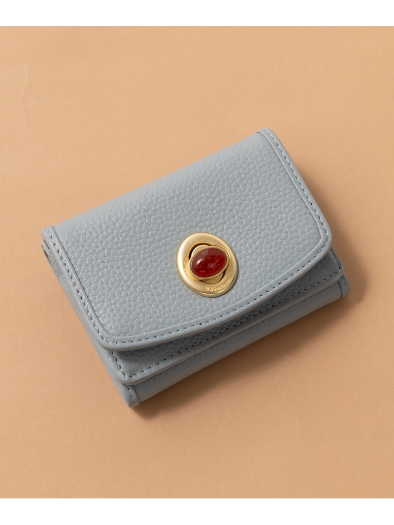 【SALE／9%OFF】Hashibami HASHIBAMI/≪押さえる 別注色つやあり≫ 天然石ミニウォレット 差し上げ物 セットアップ七つ 紙入れ・合切袋・入れもの 紙入れ【RBA_E】【貨物輸送無料】