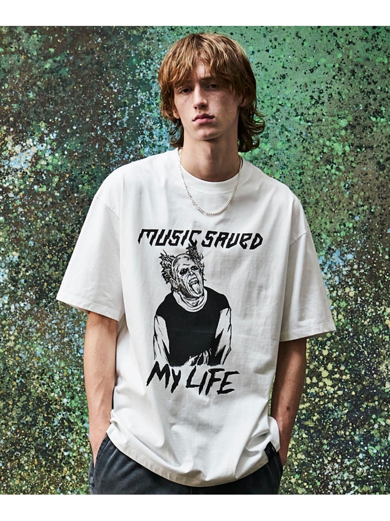 【SALE／30%OFF】MSML FIRESTARTER T SHIRT ガーデン トップス カットソー・Tシャツ ホワイト【RBA_E】【送料無料】