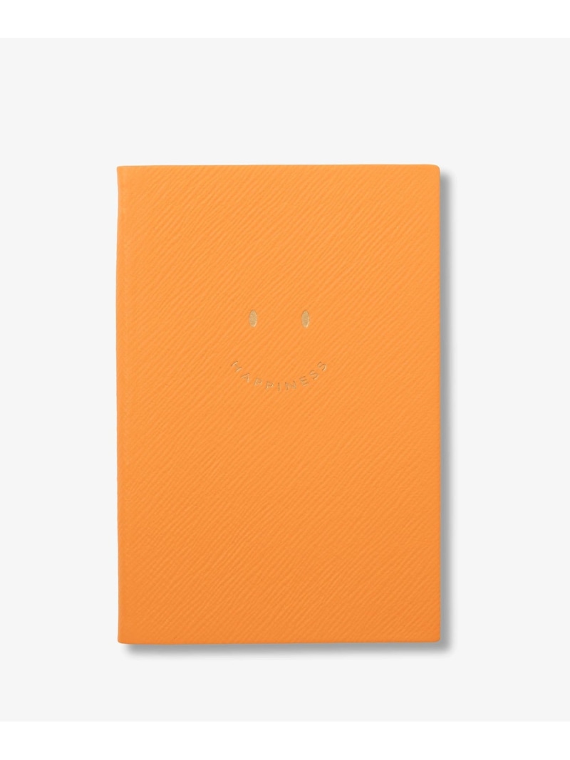 SMYTHSON Happiness Chelsea Notebook インチ Pastegrain スマイソン 文房具 万覚え帳・おぼえ書き帳 オレンジ色【貨物輸送無料】 手帳・ノート・紙製品-その他-日用品雑貨・文房具・手芸