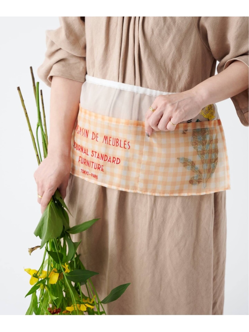 JOURNAL STANDARD FURNITURE 【Brigitte Tanaka/ブリジットタナカ】JSF別注 apron 前垂れ ジャーナルスタンダードファニチャー 食器・膳立て手道具・勝手もと設備 前垂れ【貨物輸送無料】