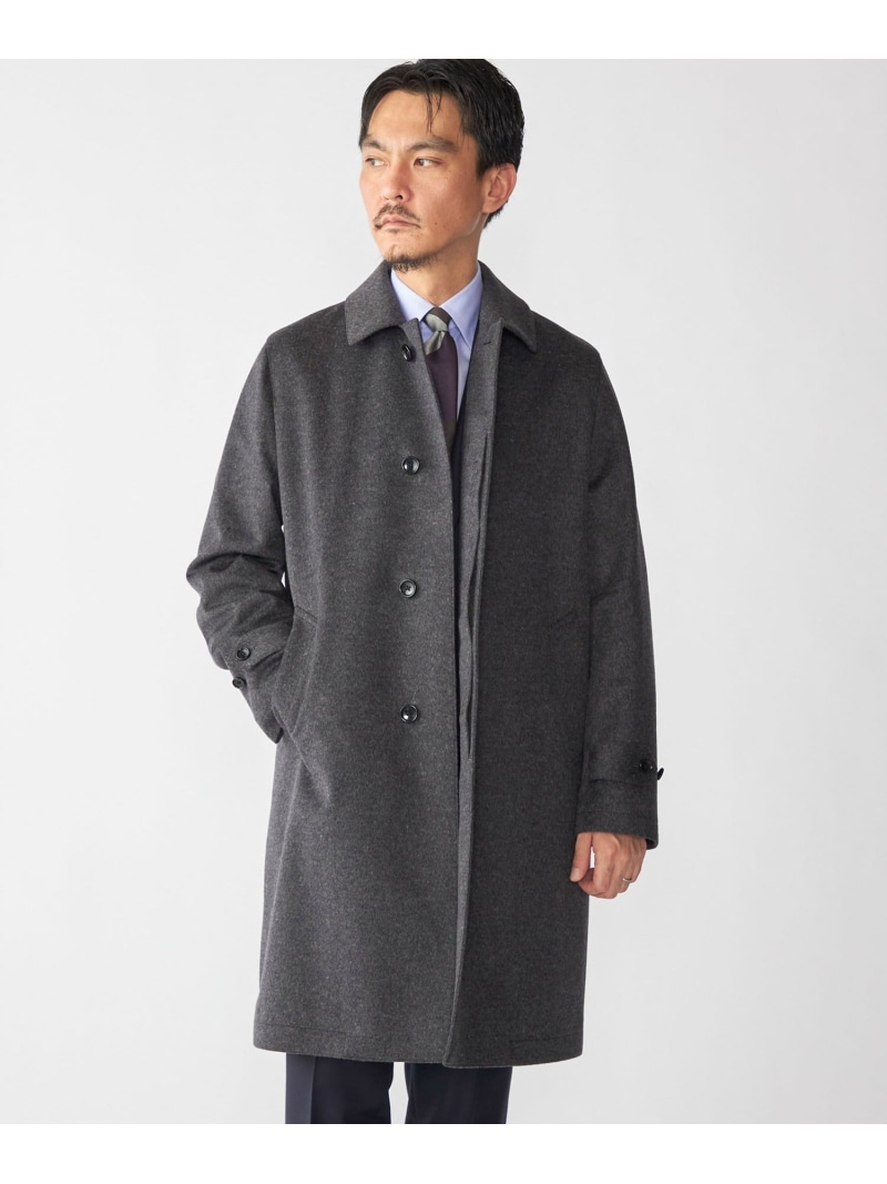 【SALE／30%OFF】SHIPS MEN SHIPS: ウール ビーバー ステンカラー コート シップス ジャケット・アウター ステンカラーコート【RBA_E】【送料無料】