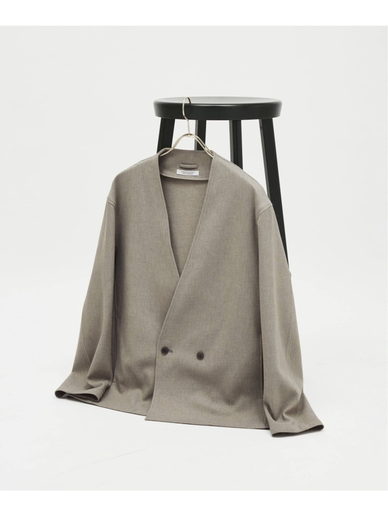 JOURNAL STANDARD 《予約》エフォートレス ノーカラー ジャケット ジャーナル スタンダード ジャケット・アウター ノーカラージャケット ベージュ グレー ネイビー【先行予約】*【送料無料】｜ Fashion Men 14,850円