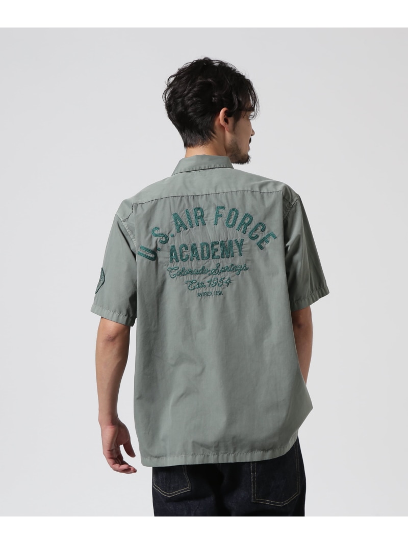 【SALE／30%OFF】AVIREX FADED WORK SHIRT \
