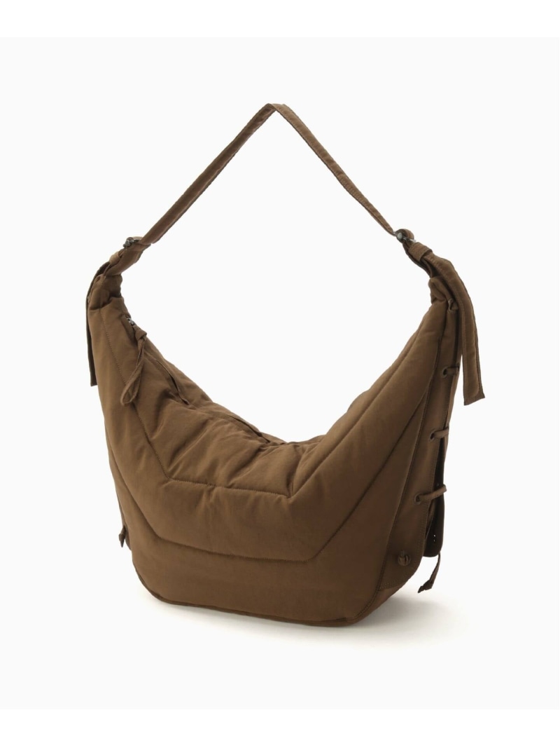 EDIFICE LEMAIRE(ルメール) LARGE SOFT GAME BAG エディフィス 御徒面子 ショルダーバッグ 赤銅色【貨物輸送無料】