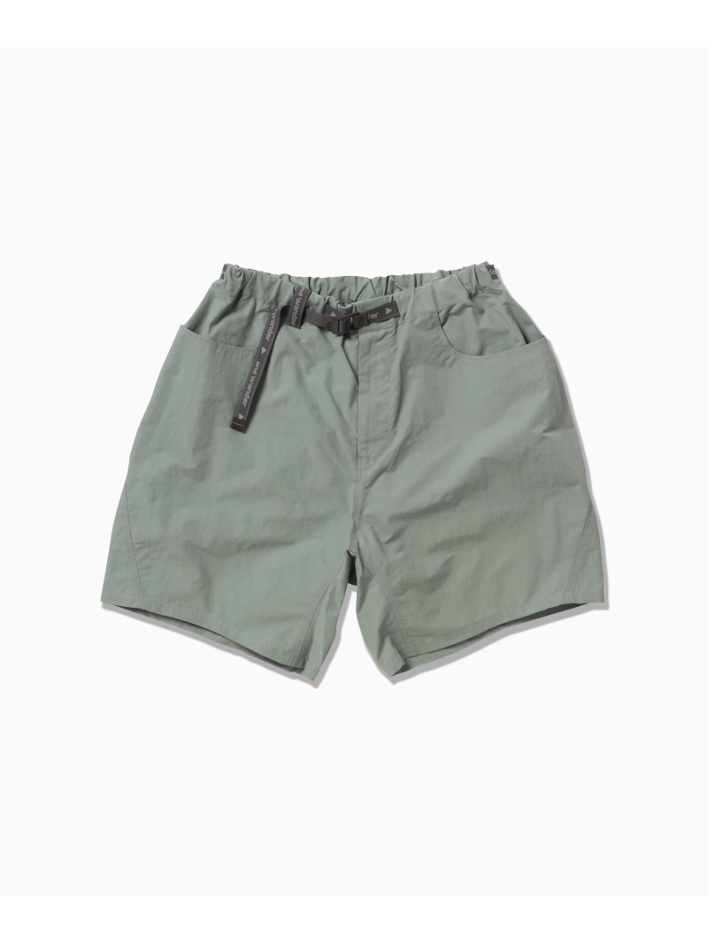 【SALE／30%OFF】and wander ottomancloth short pants (M) アンドワンダー パンツ その他のパンツ ブラック グレー【RBA_E】【送料無料】｜ Fashion Men
