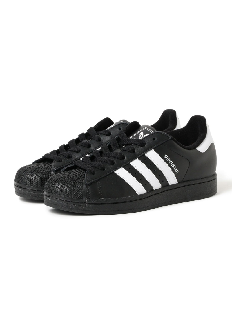 BEAMS adidas / SUPERSTAR 2 BLACK ビームス メン シューズ・靴 スニーカー ブラック【送料無料】