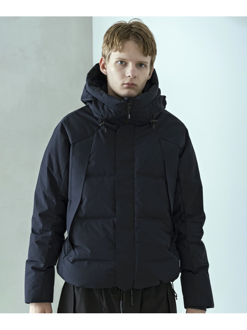 【SALE／30%OFF】+phenix +phenix プラスフェニックス フューズドキルティングダウンジャケット シフォン ジャケット・アウター ダウンジャケット・ダウンベスト ネイビー ブラック グレー【RBA_E】【送料無料】