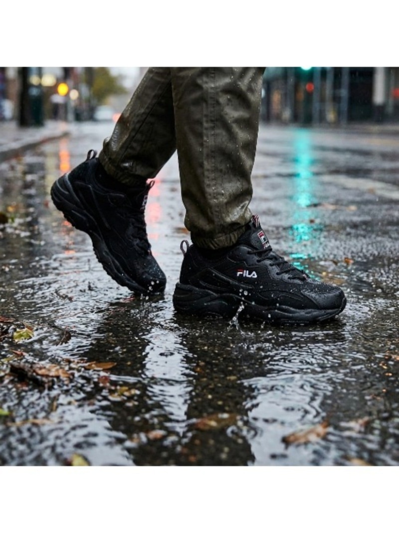 FILA RAY TRACER WP フィラ シューズ・靴 スニーカー ブラック【送料無料】｜ Fashion Men