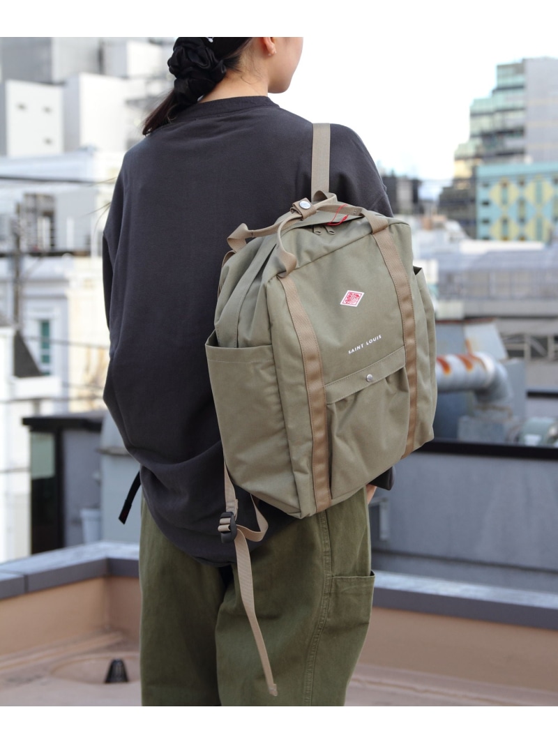 DANTON DANTON / ダントン サンルイ / SAINT LOUIS ステップス バッグ リュック・バックパック グレー ブラウン ブラック【送料無料】