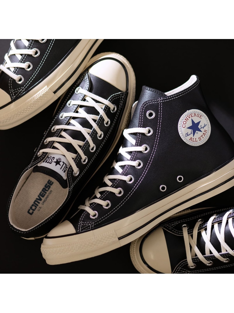 【SALE／40%OFF】CONVERSE 【公式】レザー オールスター US HI ハイカット コンバース シューズ・靴 スニーカー ブラック【RBA_E】【送料無料】