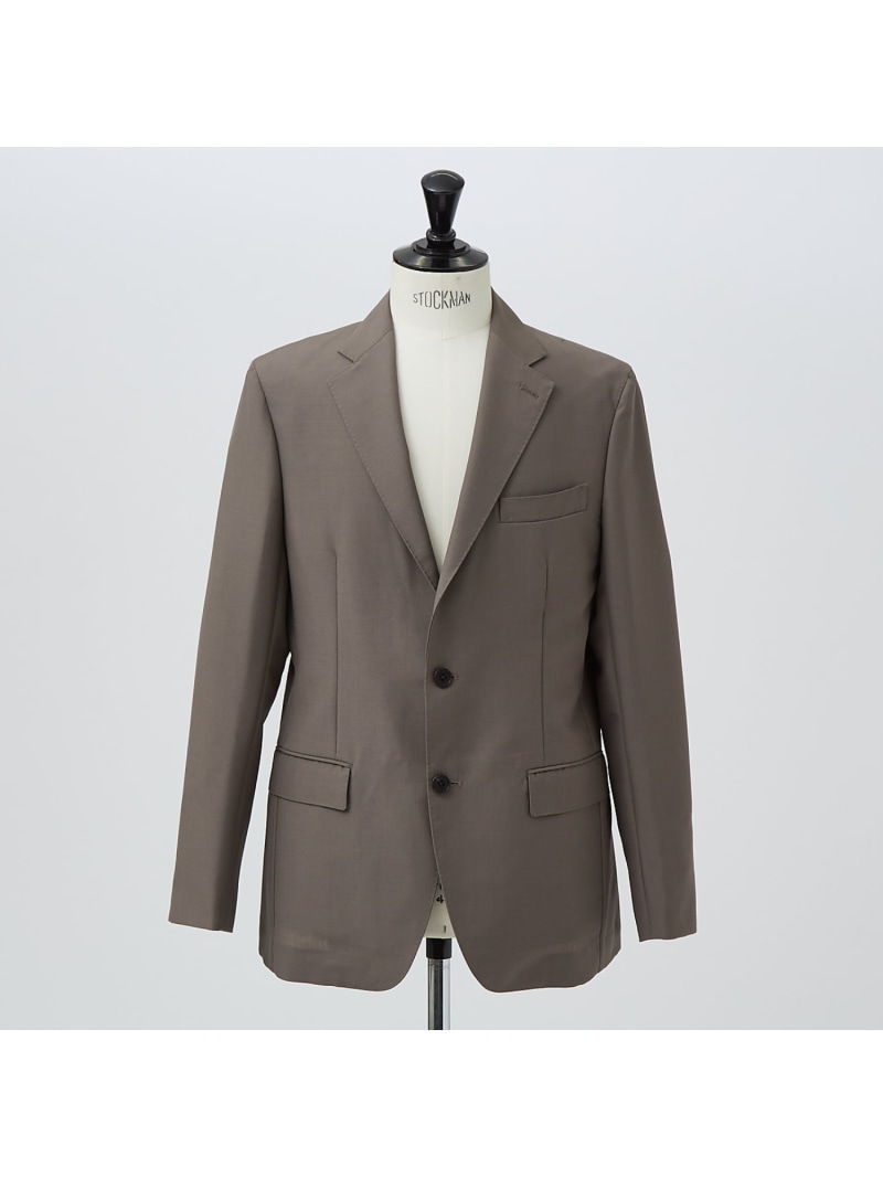 【SALE／50%OFF】DESIGNWORKS 【セットアップ対応】ウール モヘア ジャケット デザインワークス ジャケット・アウター テーラードジャケット・ブレザー ネイビー グレー【RBA_E】【送料無料】