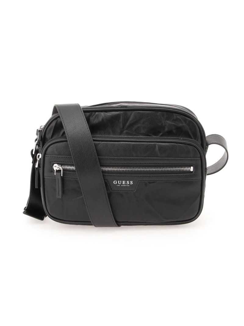 GUESS GUESS/(M)MCCALL Camera Crossbody ゲス 御徒面子 ショルダーバッグ 黒いこと【貨物輸送無料】 ショルダーバッグ・メッセンジャーバッグ-バッグ-バッグ・小物・ブランド雑貨