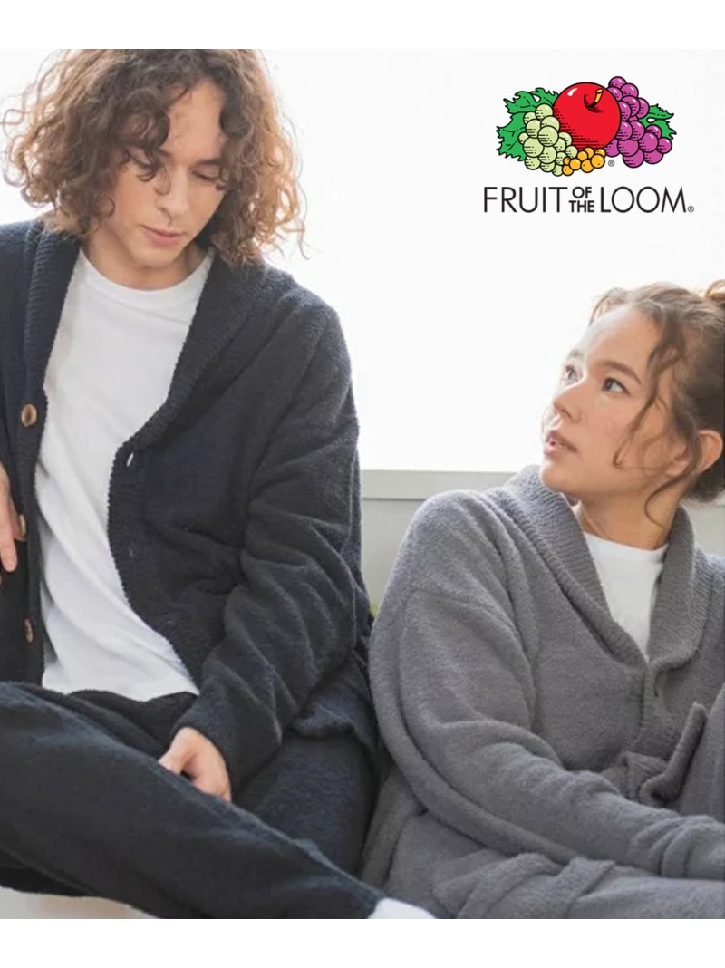FRUIT OF THE LOOM FRUIT OF THE LOOM/(M)FTL メンズ カーディガン ハンドサイン インナー・ルームウェア その他のインナー・ルームウェア ネイビー グレー【送料無料】