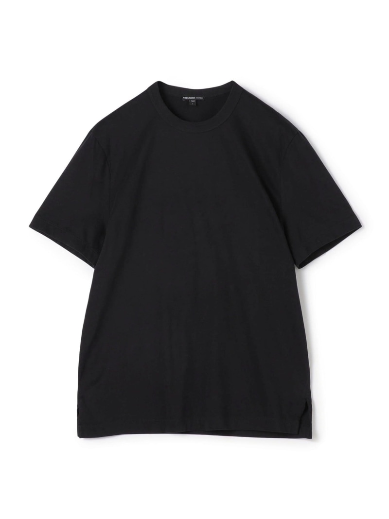 JAMES PERSE ヘビーラックスジャージー クルーネックTシャツ MLOJ3603 トゥモローランド トップス カットソー・Tシャツ ブラック ホワイト【送料無料】｜ Fashion Men