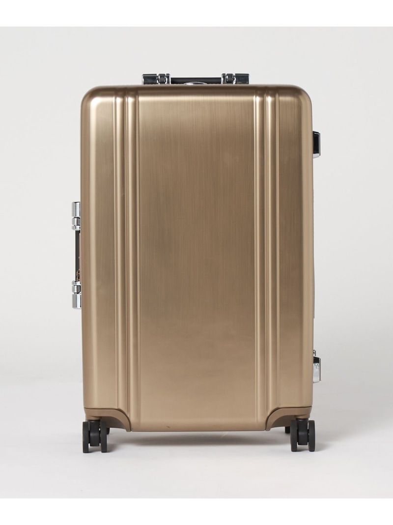 UNITED ARROWS 【別注】＜ZERO HALLIBURTON＞ 26inc キャリーケース ユナイテッドアローズ バッグ スーツケース・キャリーバッグ ゴールド【送料無料】｜ Fashion Men