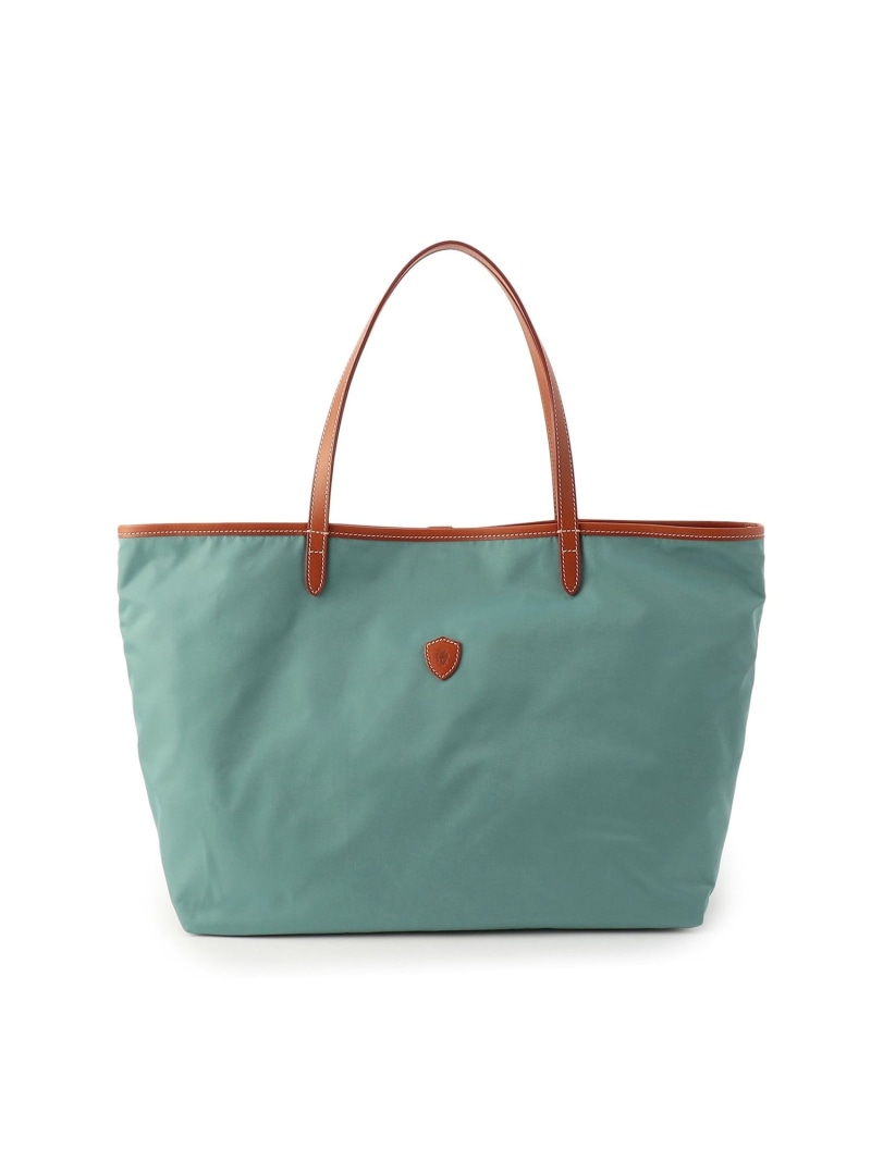 【美品】Felisi/フェリージ/トートバッグ/肩掛け/ナイロン/ネイビー フェリージ バッグ ナイロン×バケッタレザー ビジネストート