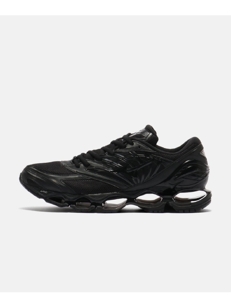 HERRINGBONE MIZUNO Wave Prophecy LS D1GA333701 杉綾模様 シューズ・靴 スニーカー 黒いこと【貨物輸送無料】