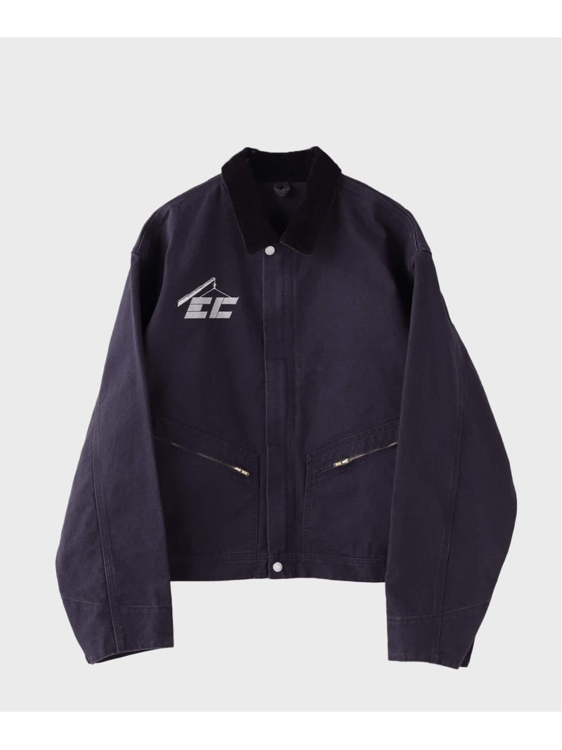 JOINT WORKS THRIFTY LOOK / スリフティ ルック CLOPPED EG JACKET ジョイントワークス ジャケット・アウター ブルゾン・ジャンパー ピンク グレー【送料無料】