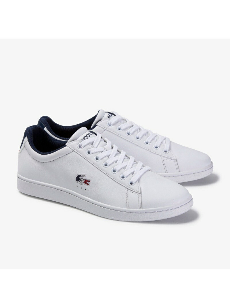 楽天市場 Lacoste メンズ Carnaby Evo Tri 1 ラコステ シューズ スニーカー スリッポン ホワイト 送料無料 Rakuten Fashion Men