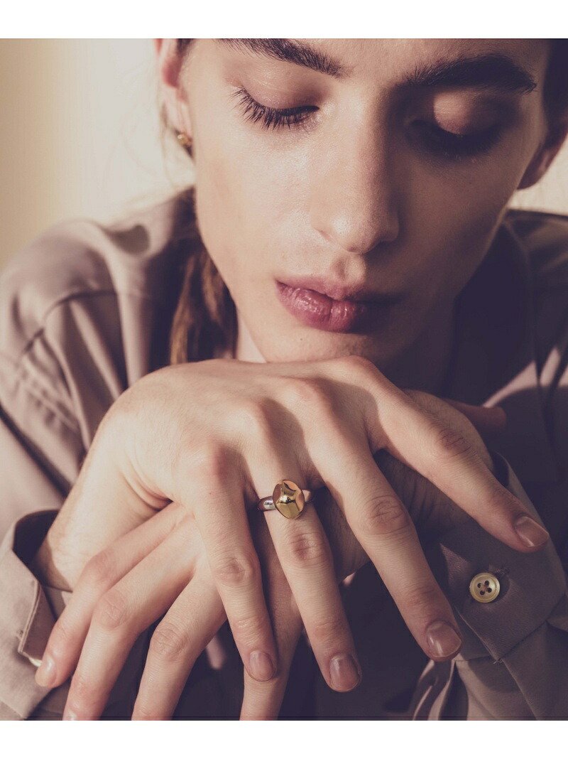 and cloud Catnap Ring アンドクラウド 付属品・ウオッチ 輪っか・指環 ゴールド しろがね色 黒いこと【貨物輸送無料】 指輪・リング-メンズジュエリー・アクセサリー-ジュエリー・アクセサリー