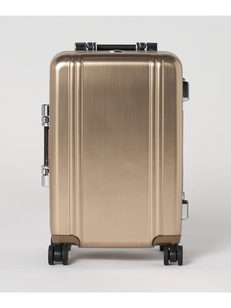 UNITED ARROWS 【別注】＜ZERO HALLIBURTON＞ 19inc キャリーケース ユナイテッドアローズ バッグ スーツケース・キャリーバッグ ゴールド【送料無料】