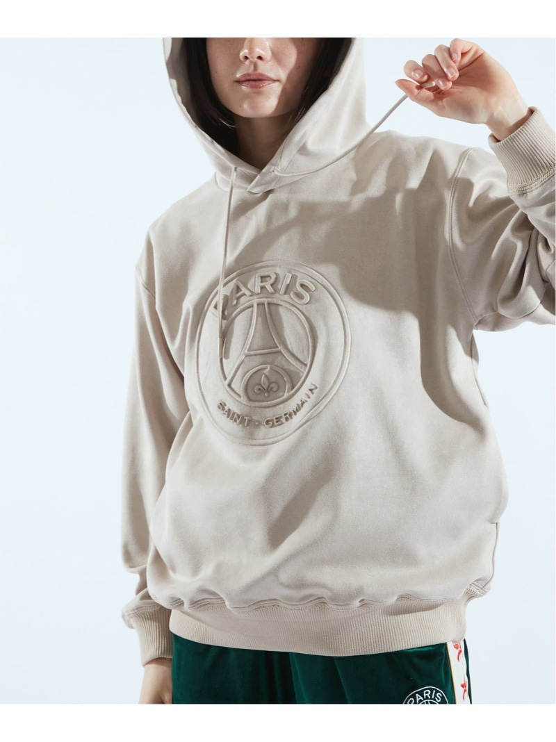Paris Saint-Germain PSG JP FS HOODIE スウェットパーカー エディフィス トップス パーカー・フーディー ブラック グレー ブルー【送料無料】