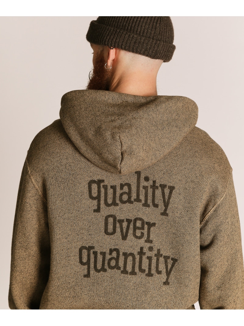 Schott SALT AND PEPPER HOODED SWEAT/ソルト アンド ペッパー パーカー ショット トップス パーカー・フーディー グリーン ベージュ【送料無料】