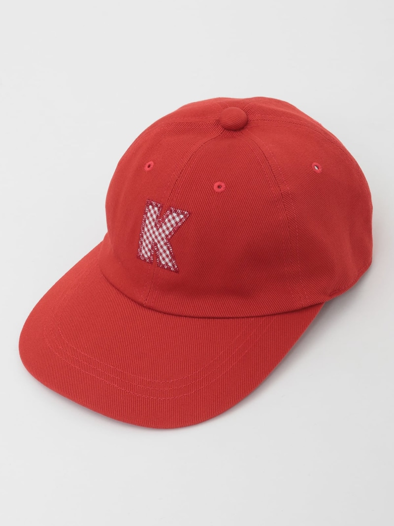 Karl Helmut Kロゴアップリケ使いキャップ ピンクハウス 帽子 キャップ ブラウン レッド ブラック【送料無料】