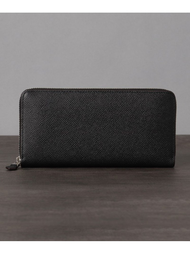 Takeo Kikuchi フレンチカーフ タケオキクチ ラウンドジップ長財布