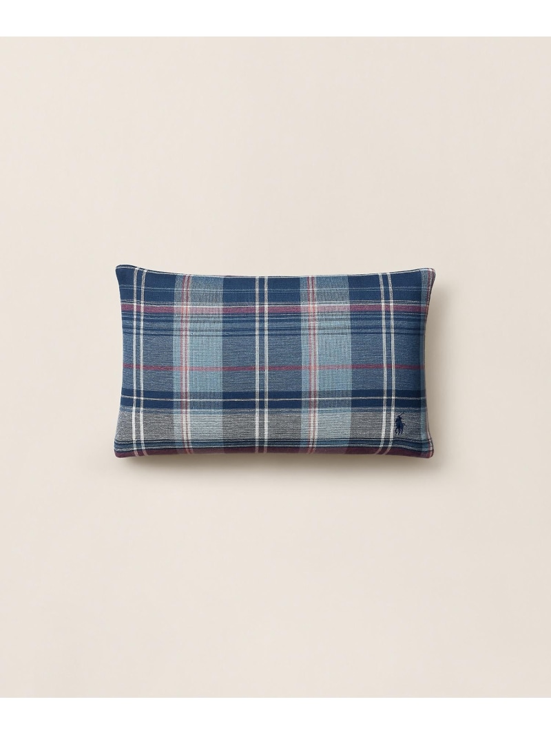 【タグ付き】Ralph Lauren ネイビー ストライプ クッションカバー 610928682_2.jpg