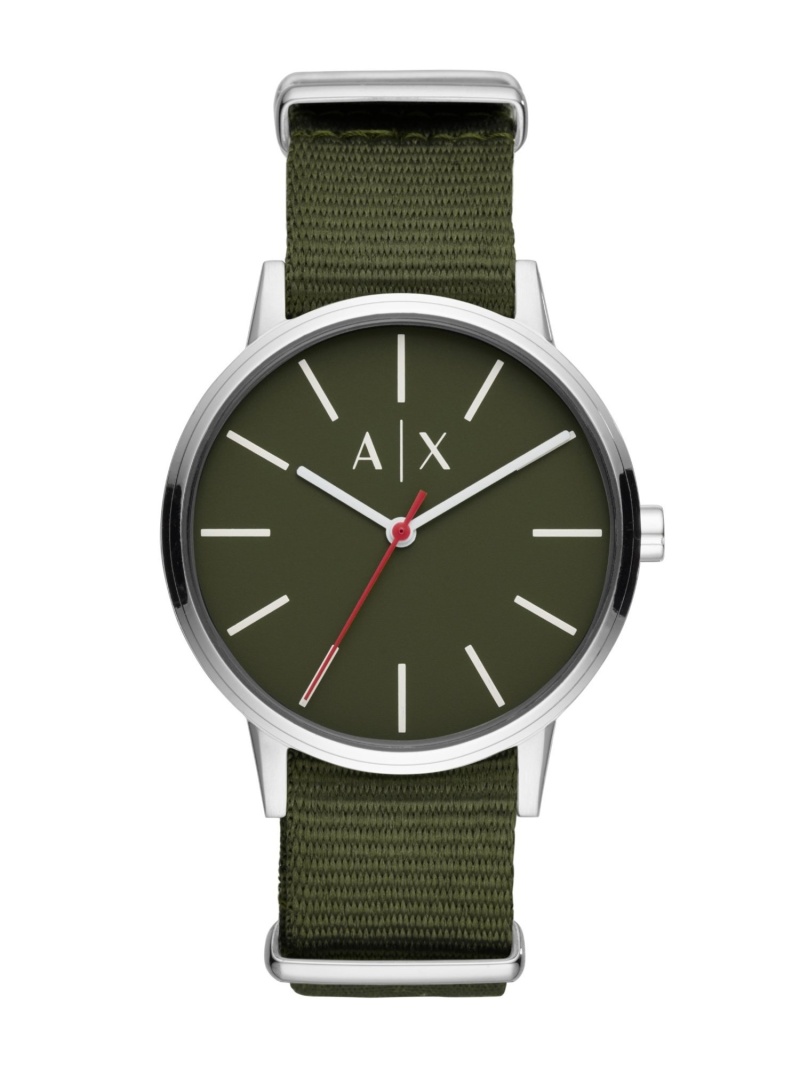 armani exchange watch green