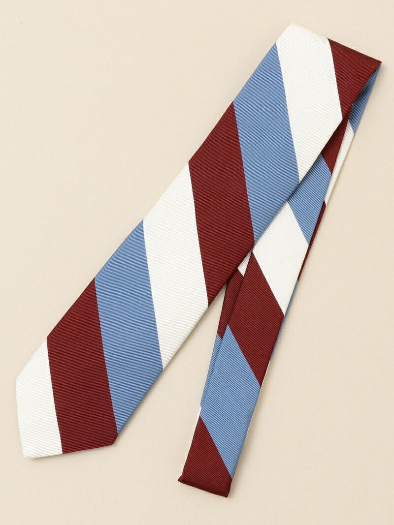 最新情報 Ships Breuer モガドールワイドストライプネクタイ シップス ファッショングッズ ネクタイ 蝶ネクタイ レッド ブラウン ブルー Rba E 国産 Www Nripost Com