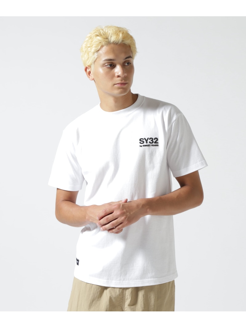 【美品】SY32bySWEET YEARS MATIN AVENIR Tシャツ 定価16500円 MATIN AVENIR SY32 コラボ スウェットショーツ