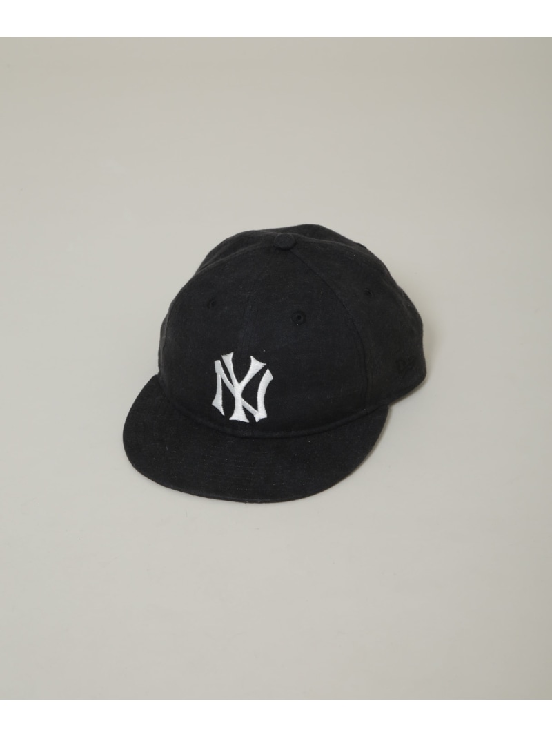 NANO universe NEW ERA(R)/ 別注 RC950CS NY / MLB LINEN CAP ナノユニバース 帽子 その他の帽子 ブラック【送料無料】