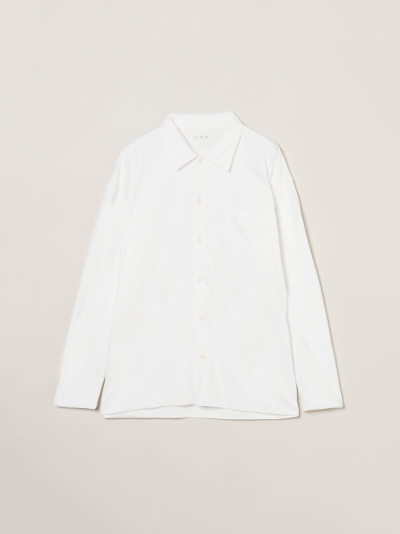 three dots Men\u0027s milky jersey l/s shirt スリードッツ トップス プルオーバー・トップ【貨物輸送無料】