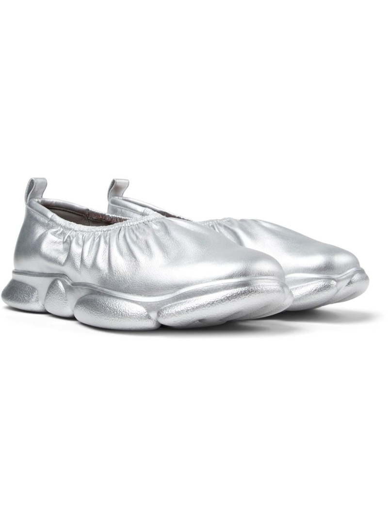 【SALE／35%OFF】CAMPER [カンペール] KARST / レザースニーカー カンペール シューズ・靴 スニーカー シルバー【RBA_E】【送料無料】