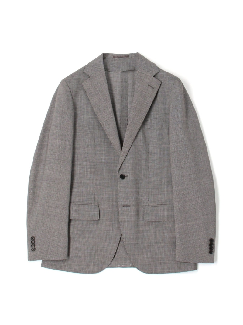 【SALE／30%OFF】TOMORROWLAND MEN Super120'sウールポリエステル シングルブレステッド2Bジャケット トゥモローランド ジャケット・アウター テーラードジャケット・ブレザー グレー ネイビー【RBA_E】【送料無料】