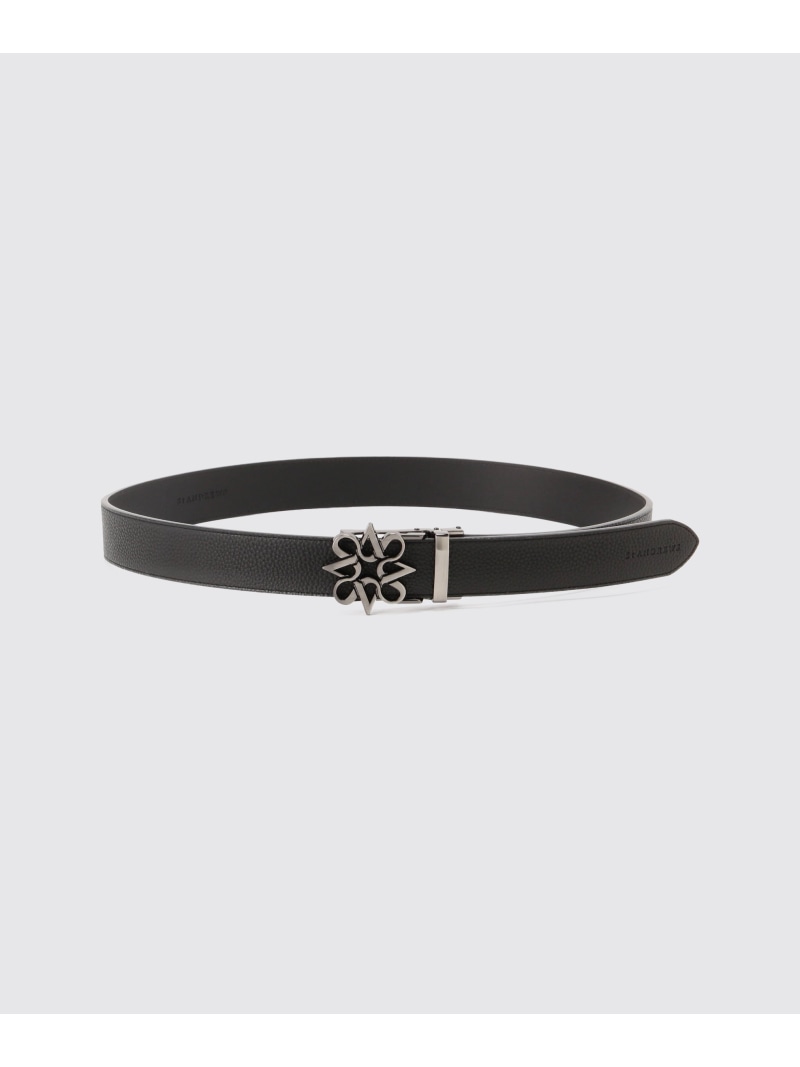 St ANDREWS ケルトバックルスライドベルト (UNISEX) セントアンドリュース ファッション雑貨 ベルト ホワイト ブラック【送料無料】｜ Fashion Men