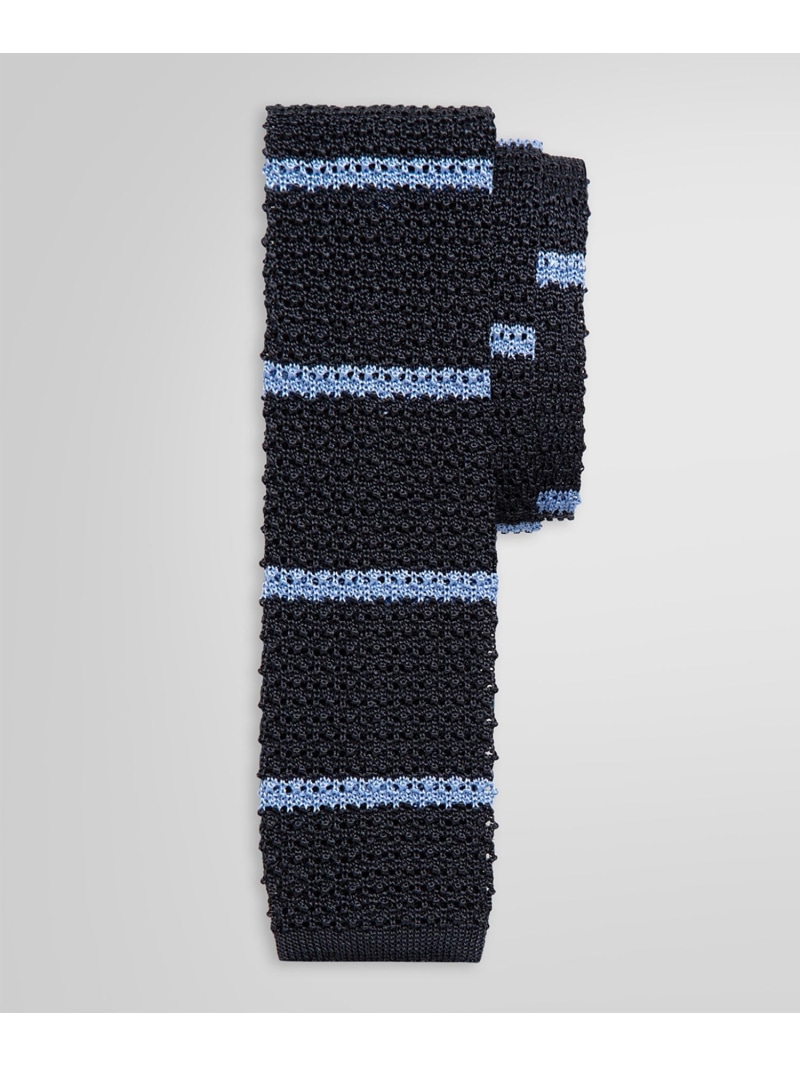 BROOKS BROTHERS シルク ストライプ ニットタイ ブルックス ブラザーズ スーツ・フォーマル ネクタイ・蝶ネクタイ レッド ブルー【送料無料】