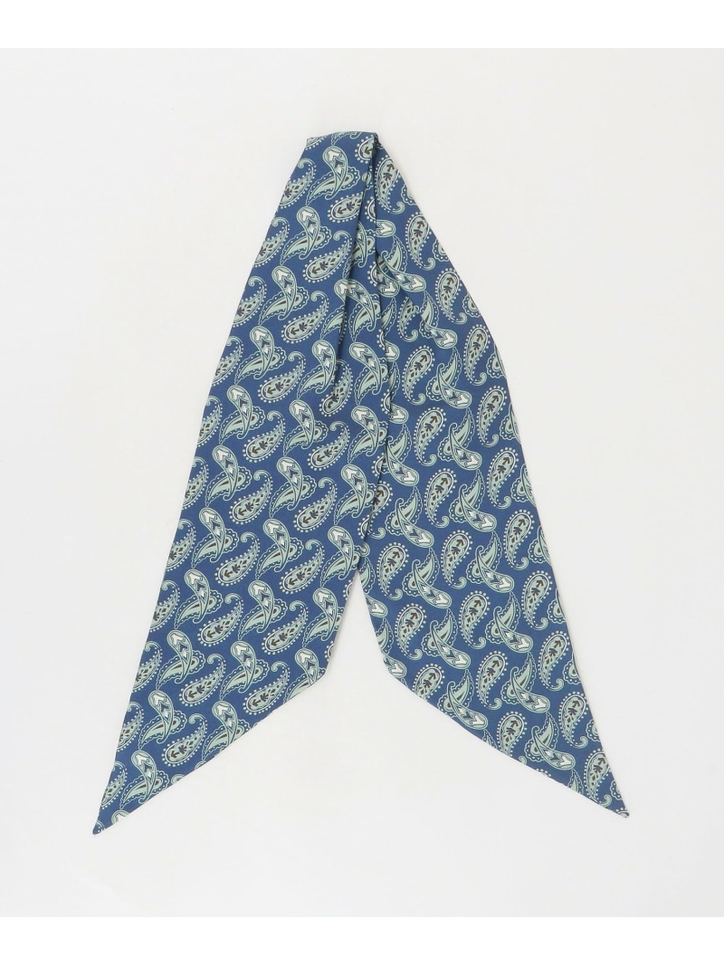 UNITED ARROWS ＜ARCURI＞ペイズリー アスコットタイ ユナイテッドアローズ ファッション雑貨 スカーフ・バンダナ ブラウン ピンク ネイビー【送料無料】