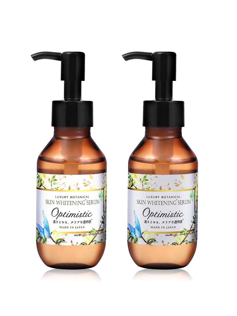 Optimistic 薬用スキンホワイトニングセラム 2本セット オプティミスティック ヘアケア トリートメント レッド【送料無料】