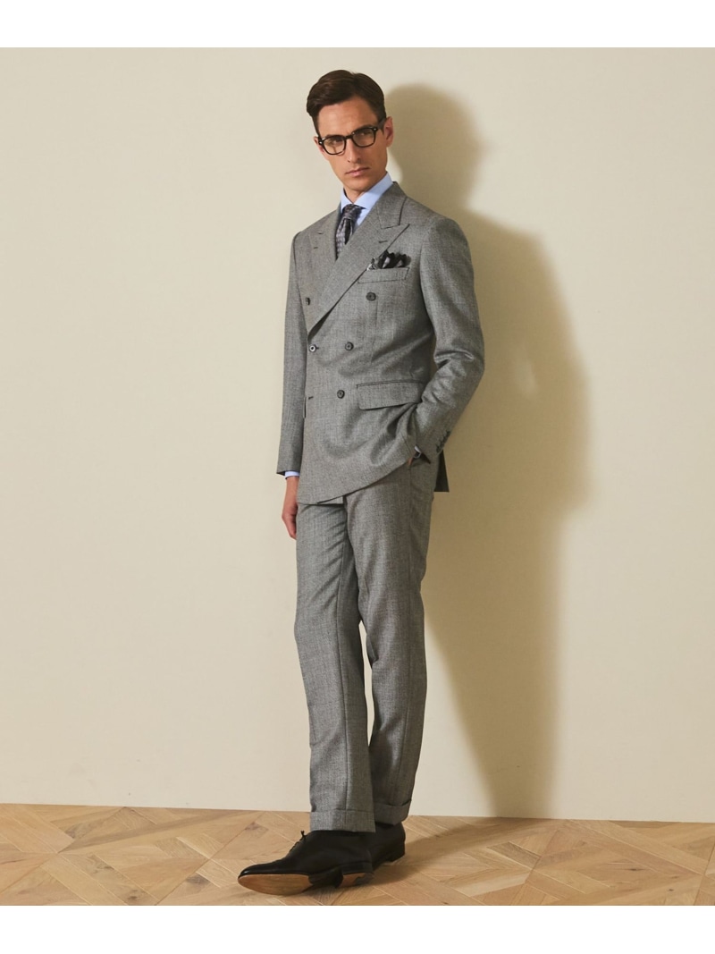 GOTAIRIKU 【DORMEUIL/ドーメル】ドーメル・ロイヤルトゥエルブ ダブル背広 ゴタイリク 背広・フォーマル セットアップ背広【貨物輸送無料】