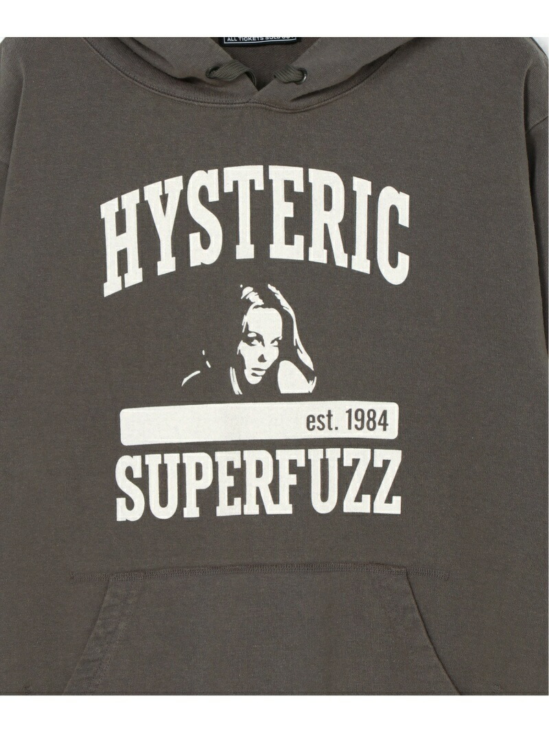 HYSTERIC GLAMOUR HYSTERIC GLAMOUR (M)SUPERFUZZ 1984 パーカー