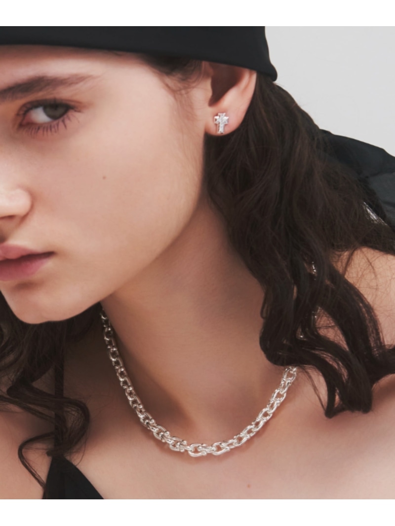 quip queint quip queint/gaia necklace フォブ アクセサリー・腕時計 ネックレス シルバー【送料無料】｜ Fashion Men 38,610円