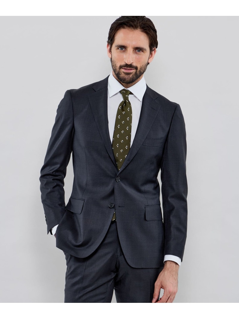 MACKINTOSH LONDON 【NEW BRIDGE】【LoroPiana Fabric】ピンドットスーツ マッキントッシュ 英国の首都 背広・フォーマル 背広上衣 米国海軍【貨物輸送無料】