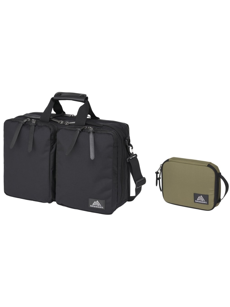 GREGORY 【公式】GREGORY カバートエクステンデッドミッション V4 ビジネスバッグ グレゴリー バッグ リュック・バックパック ブラック【送料無料】｜ Fashion Men